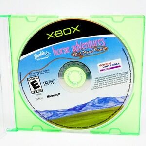 Barbie Horse Adventures Wild Horse Rescue (Microsoft Xbox, 2003) Disc Only Fair